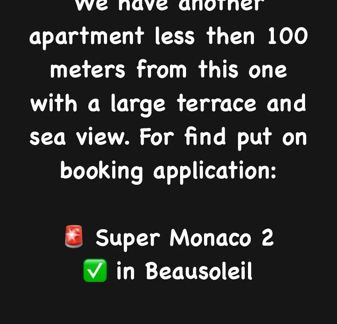 Super Monaco Apartment 0*, Monte Carlo